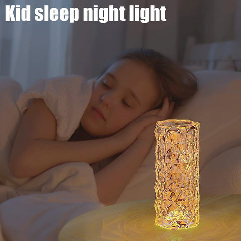 Diamond table lamp