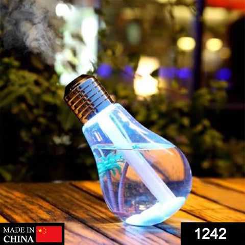 Air Freshener Bulb Humidifier With LED Night Light For Car Home And Office