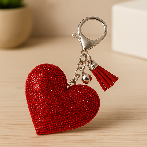 LoveCharm Duo — a stunning combination of a red leather wristwatch