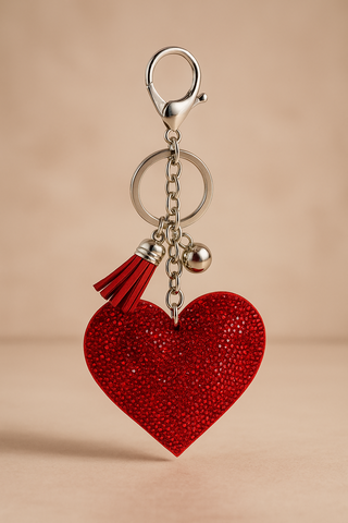 LoveCharm Duo — a stunning combination of a red leather wristwatch