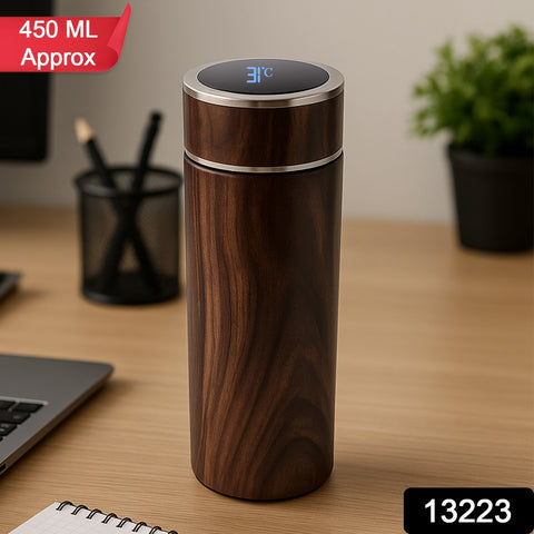 Luxury Digital Temperature Display Smart Flask – 450 ML Approx