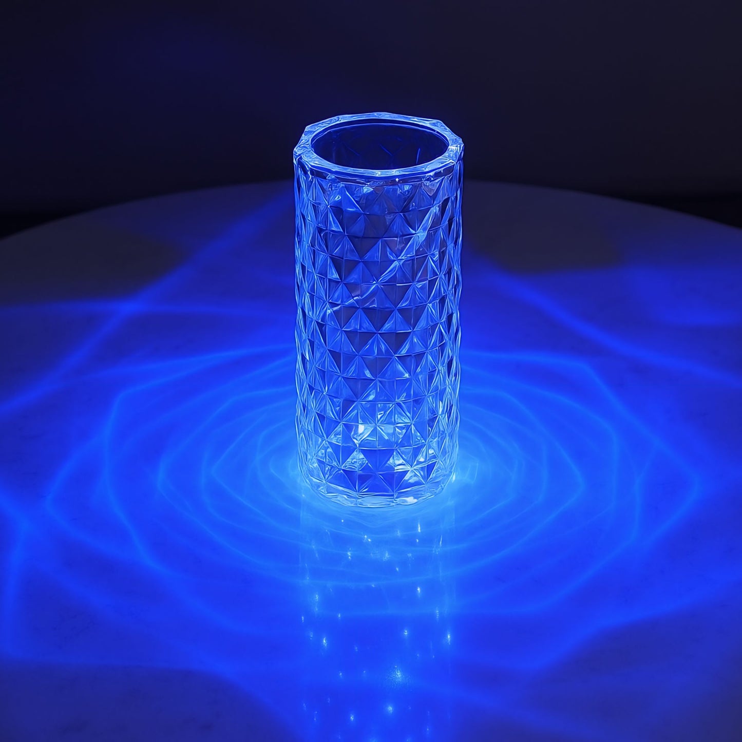 Diamond table lamp