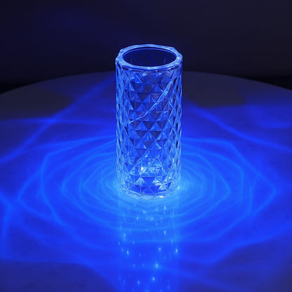Diamond table lamp
