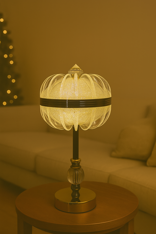 Luxury Crystal Crown Table Lamp