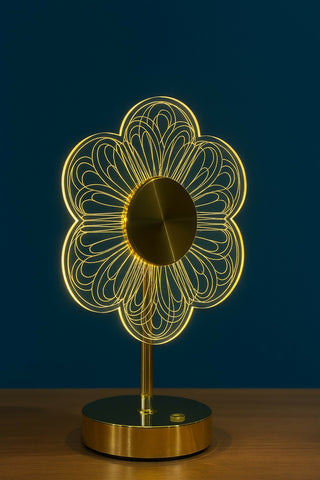 Modern LED flower table lamp