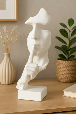 Modern Abstract Silence Face