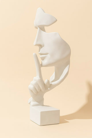 Modern Abstract Silence Face