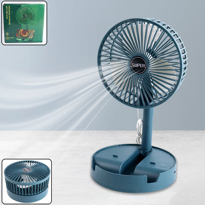 Telescopic Electric Desktop Fan
