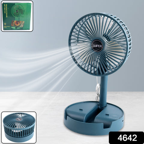 Telescopic Electric Desktop Fan