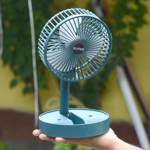 Telescopic Electric Desktop Fan