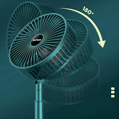 Telescopic Electric Desktop Fan