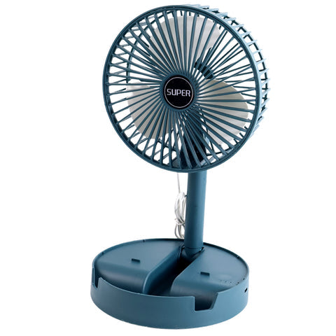 Telescopic Electric Desktop Fan