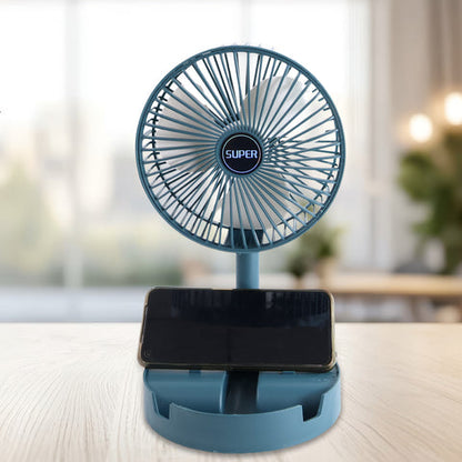 Telescopic Electric Desktop Fan