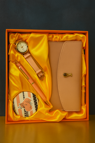 Celebrate every special moment with this beautifully curated 4-in-1 Women’s Gift Set