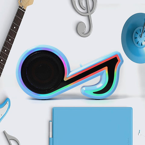 Mini Portable Music Note Shape Speaker