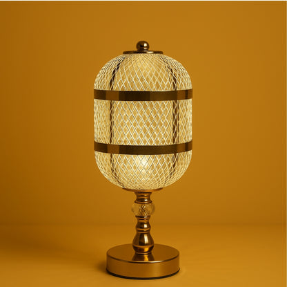 Luxury Metal Mesh Table Lamp