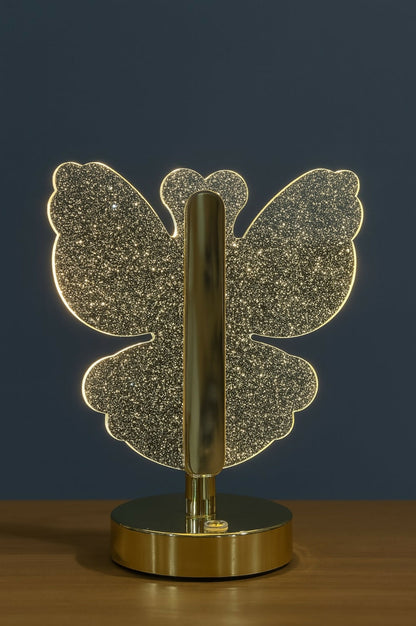 Butterfly-Shaped LED Table Lamp